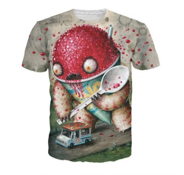 Abominable Snowcone T-Shirt All Over Print